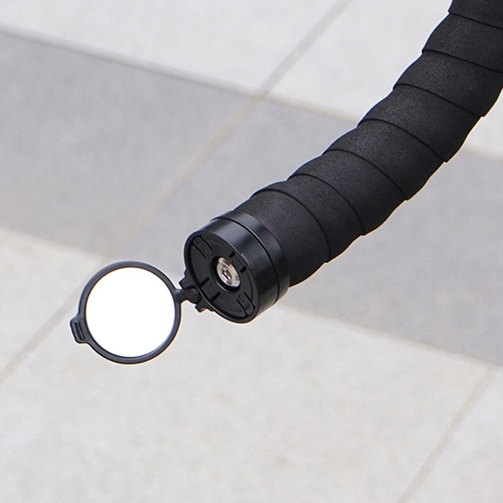 Mirror Handlebar Convex - กระจกนูนติดแฮนด์จักรยาน ปรับหมุนได้ กระจกมองหลังสำหรับแฮนด์จักรยานเสือภูเขาและจักรยานถนน อุปกรณ์เสริมสำหรับจักรยาน