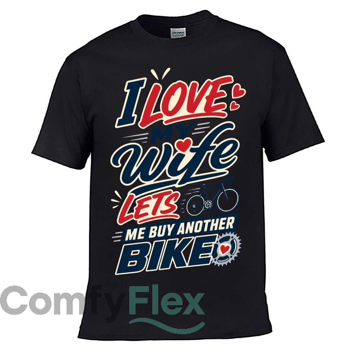 Cycling Quote - คำคมตลกๆ สำหรับภรรยาคนรักการปั่นจักรยาน เสื้อยืดแขนสั้น