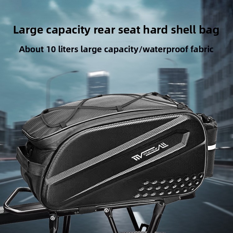 Panniers Waterproof Rear - กระเป๋าจักรยานความจุขนาดใหญ่ กระเป๋าพับได้สำหรับติดเบาะหลัง ตะกร้าหลังจักรยาน กระเป๋าใส่ของกันน้ำ กระเป๋าใต้เบาะ กระเป๋าอานจักรยาน