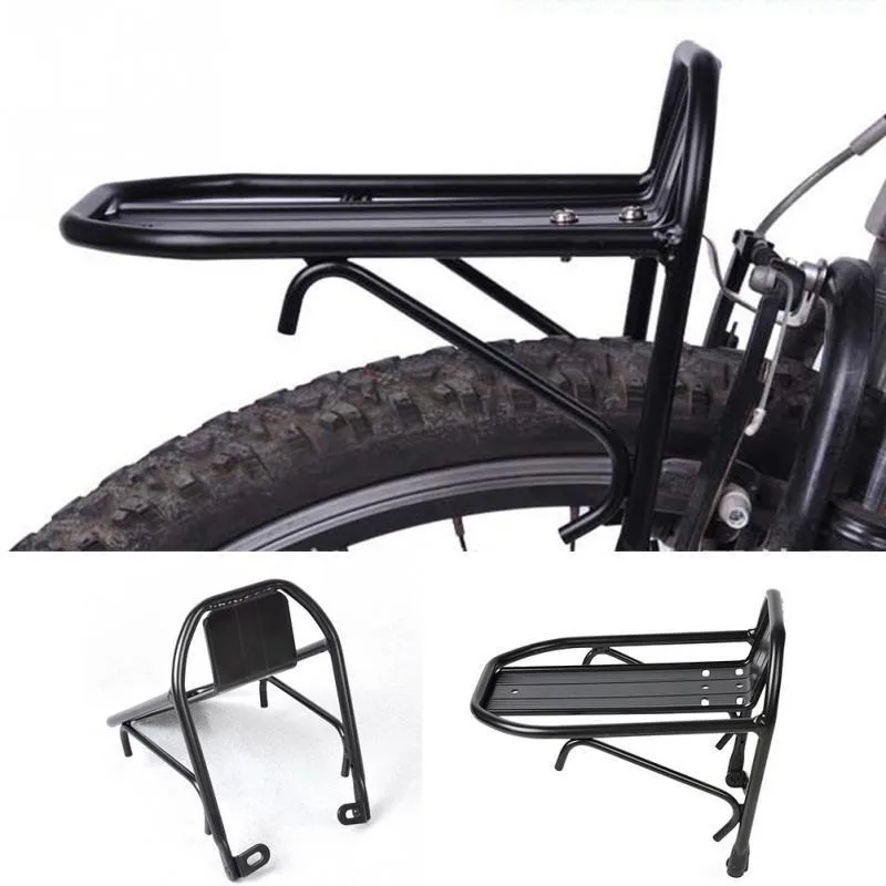 Cargo Rack Aluminum - แร็คหน้าจักรยาน อลูมิเนียมอัลลอยด์ สำหรับบรรทุกสัมภาระ แร็คจักรยานเสือภูเขา สำหรับจักรยานเสือภูเขา อุปกรณ์เสริมสำหรับจักรยาน