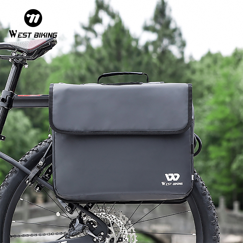 Panniers Waterproof Rear - กระเป๋าจักรยาน WEST BIKING 36 ลิตร ความจุขนาดใหญ่