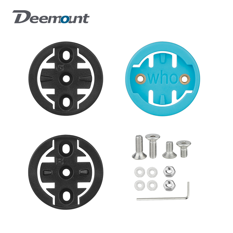 Bike Light Front Rear - ด้านหน้าคอมพิวเตอร์ Mount Adapter เปลี่ยน W/ติดตั้งสลักเกลียวสําหรับ Garmin/