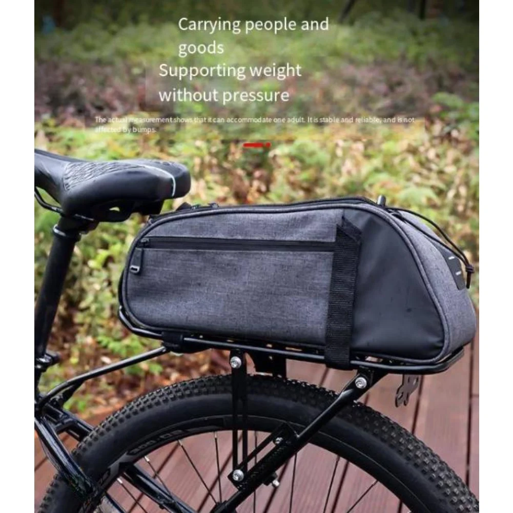 Cargo Rack Aluminum - แร็คท้ายจักรยานสำหรับดิสก์เบรก อลูมิเนียมอัลลอยด์ สำหรับจักรยาน รับน้ำหนักได้มาก ชั้นวางสัมภาระ แร็คบรรทุกของหนัก