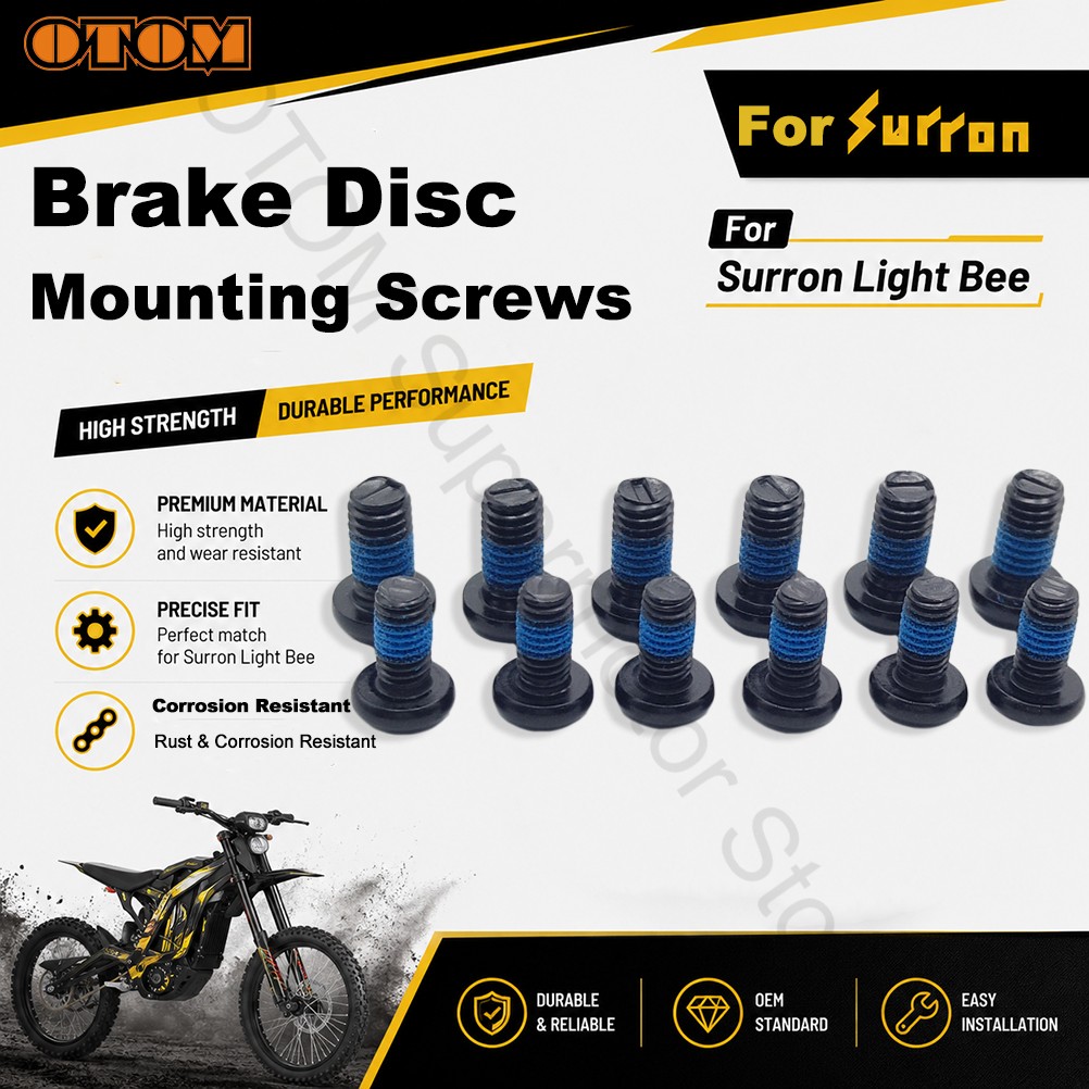 Bike Light Front Rear - สกรูยึดจานเบรกหน้า-หลัง สำหรับรถมอเตอร์ไซค์ Surron Light Bee ของแท้