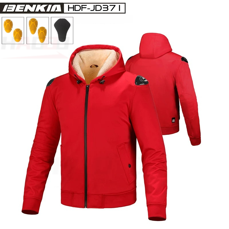 Cycling Commute Jacket - เสื้อแจ็คเก็ตสำหรับขี่มอเตอร์ไซค์ BENKIA สำหรับผู้หญิงและผู้ชาย ใช้ได้ทุกฤดูกาล กันน้ำ กันลม