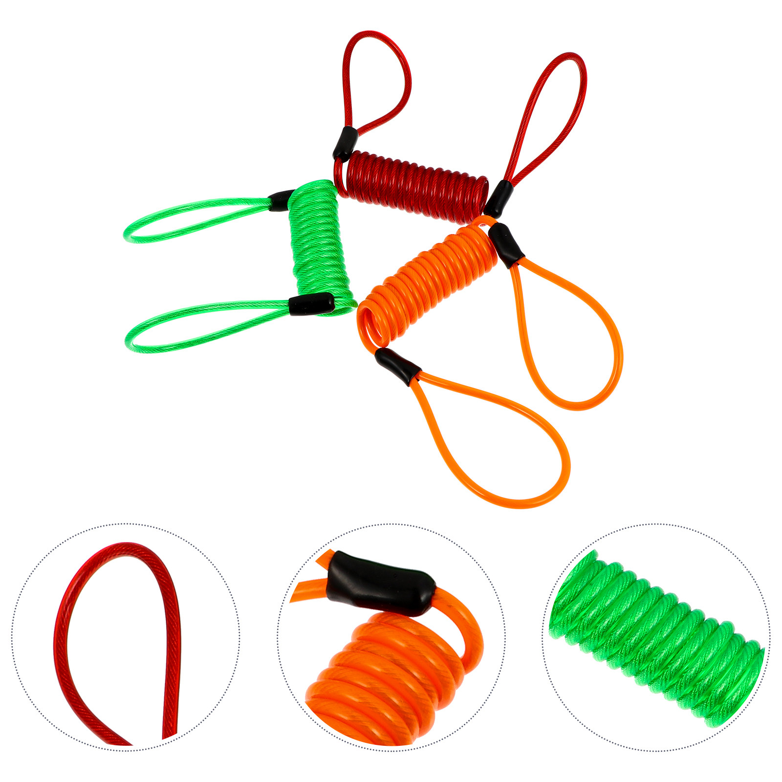 สายล็อคดิสก์เบรกมอเตอร์ไซค์ป้อ - Cable Lock Flexible บทวิจารณ์และราคา