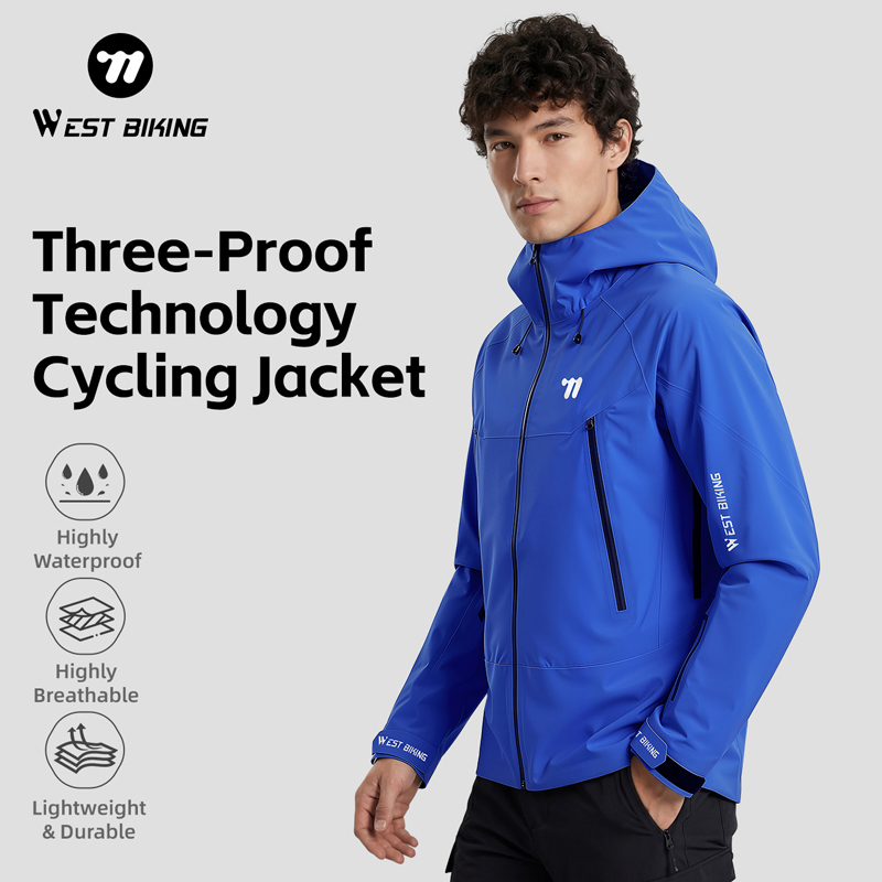 WEST BIKING เสื้อแจ็คเก็ตปั่นจ - Cycling Commute Jacket บทวิจารณ์และราคา