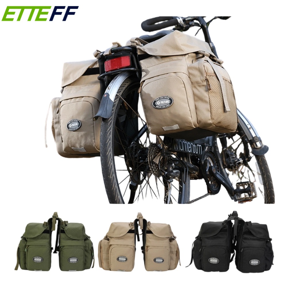 กระเป๋าจักรยานกันน้ำ 30 ลิตร 1 - Panniers Waterproof Rear บทวิจารณ์และราคา