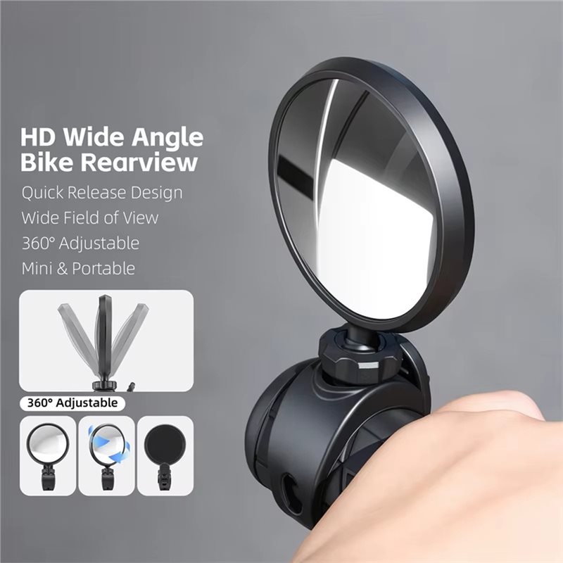 กระจกมองหลังจักรยาน HOTB72A HD - Mirror Handlebar Convex บทวิจารณ์และราคา