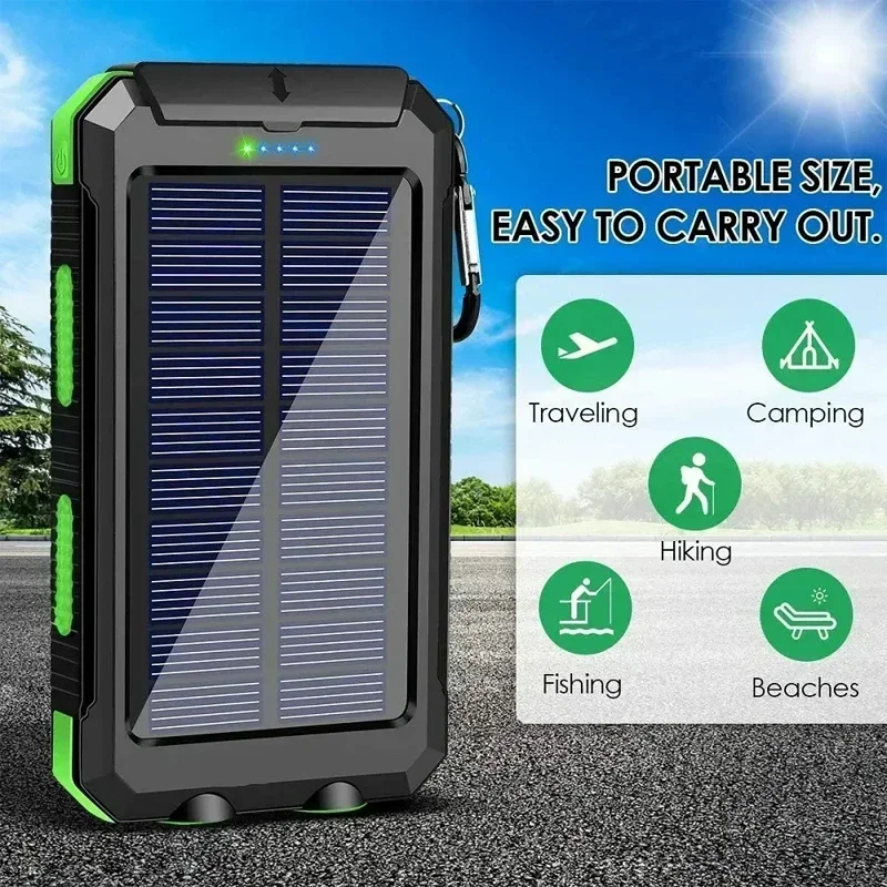 Lenovo 50000mAh Solar Power Ba - Usb Charger Dynamo บทวิจารณ์และราคา