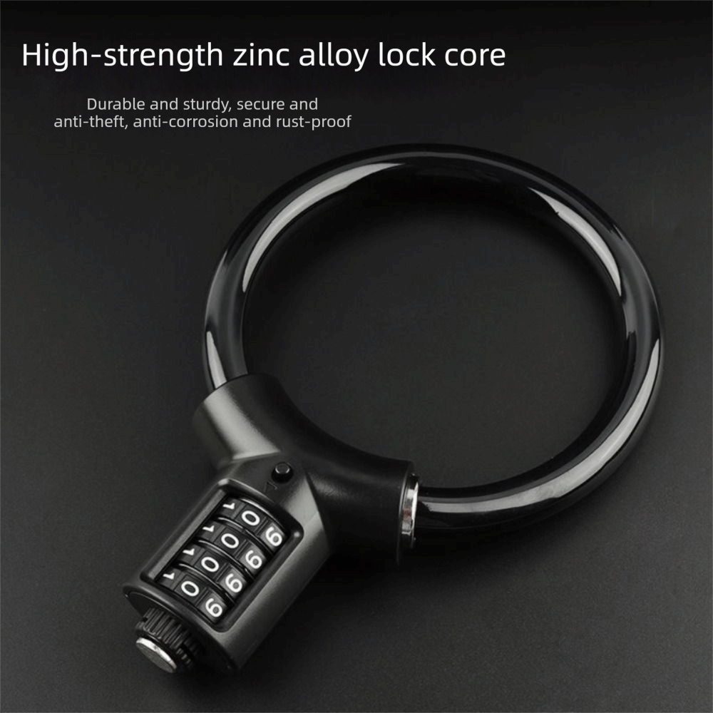 สายล็อคจักรยานแบบสายเคเบิลเหล็ - Cable Lock Flexible บทวิจารณ์และราคา