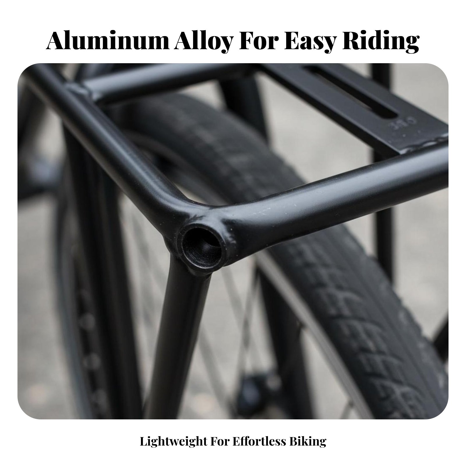 แร็คใส่สัมภาระด้านหน้าจักรยาน  - Cargo Rack Aluminum บทวิจารณ์และราคา