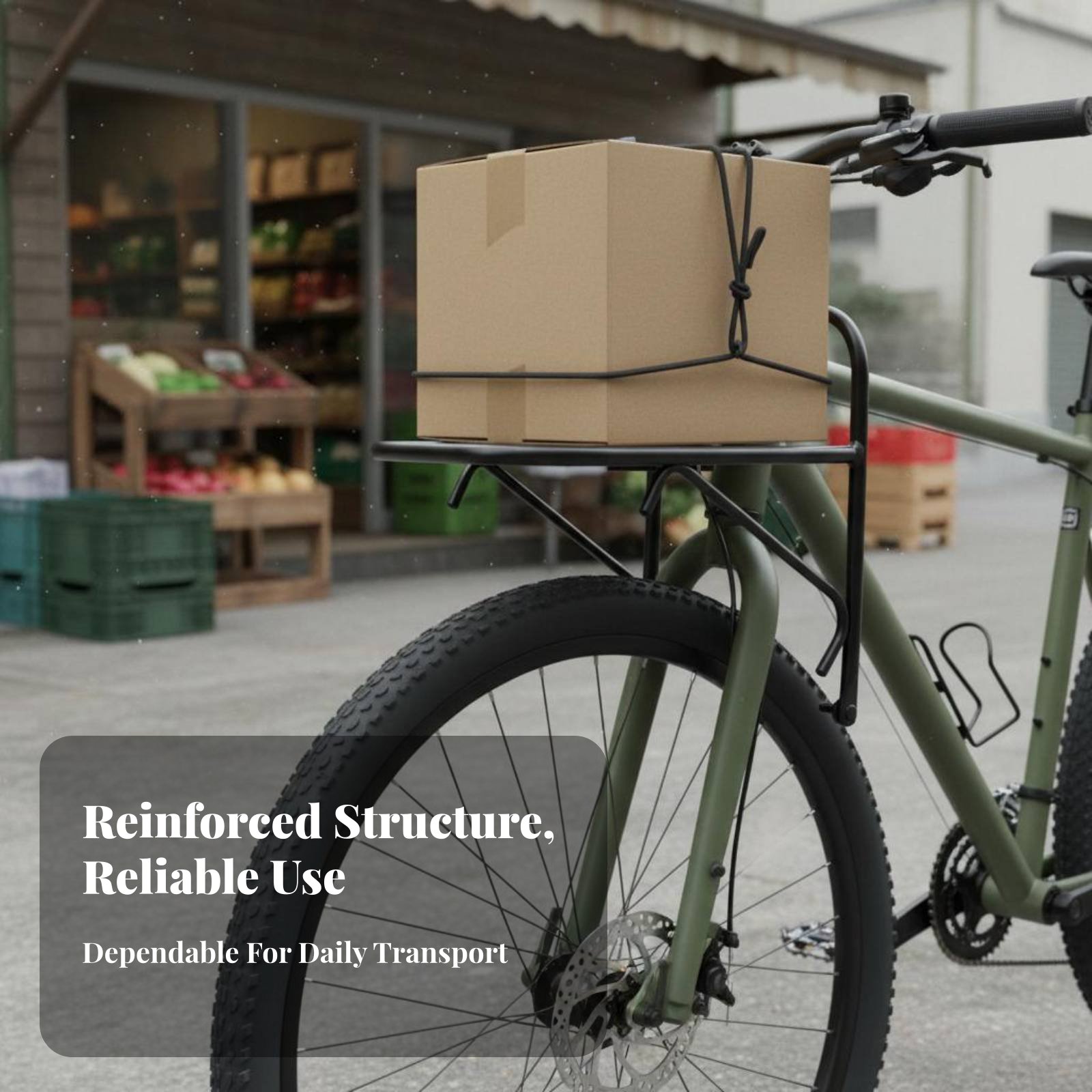 แร็คจักรยานด้านหน้า โครงสร้างอ - Cargo Rack Aluminum บทวิจารณ์และราคา