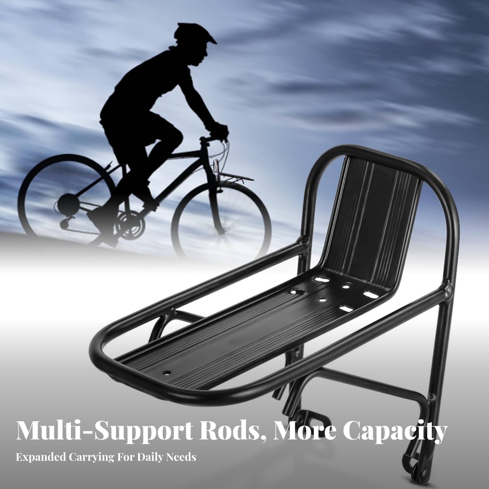 แร็คจักรยานด้านหน้า โครงสร้างอ - Cargo Rack Aluminum บทวิจารณ์และราคา