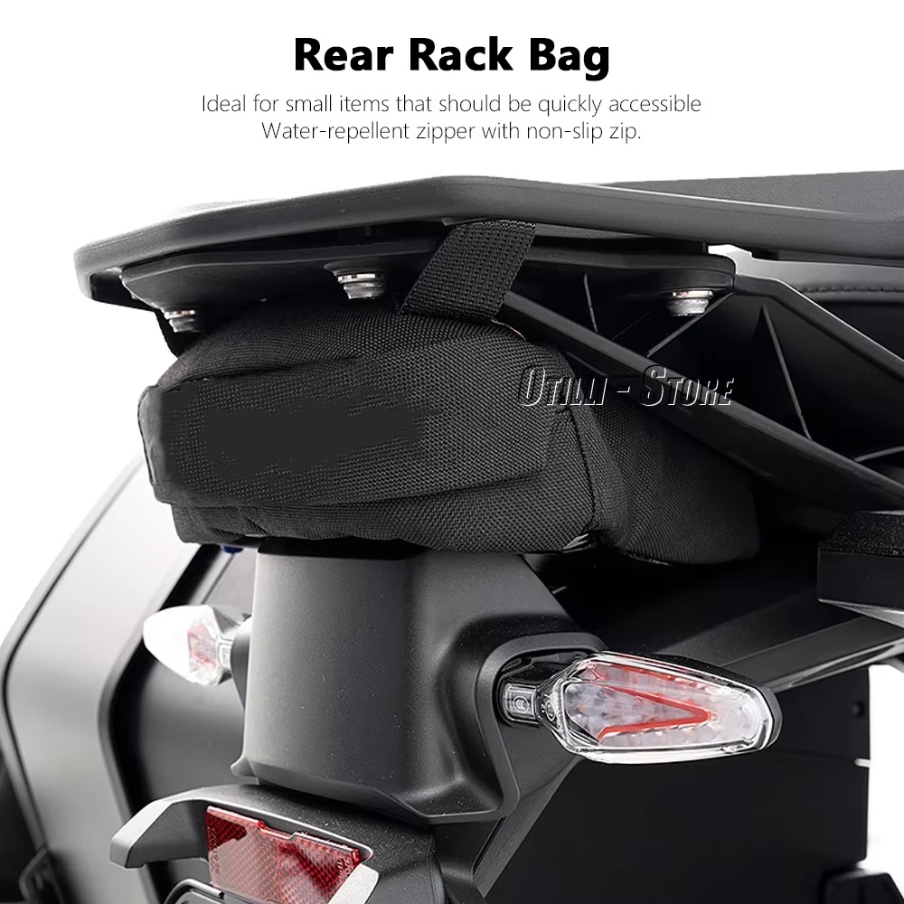 กระเป๋าท้ายรถมอเตอร์ไซค์กันน้ำ - Panniers Waterproof Rear บทวิจารณ์และราคา