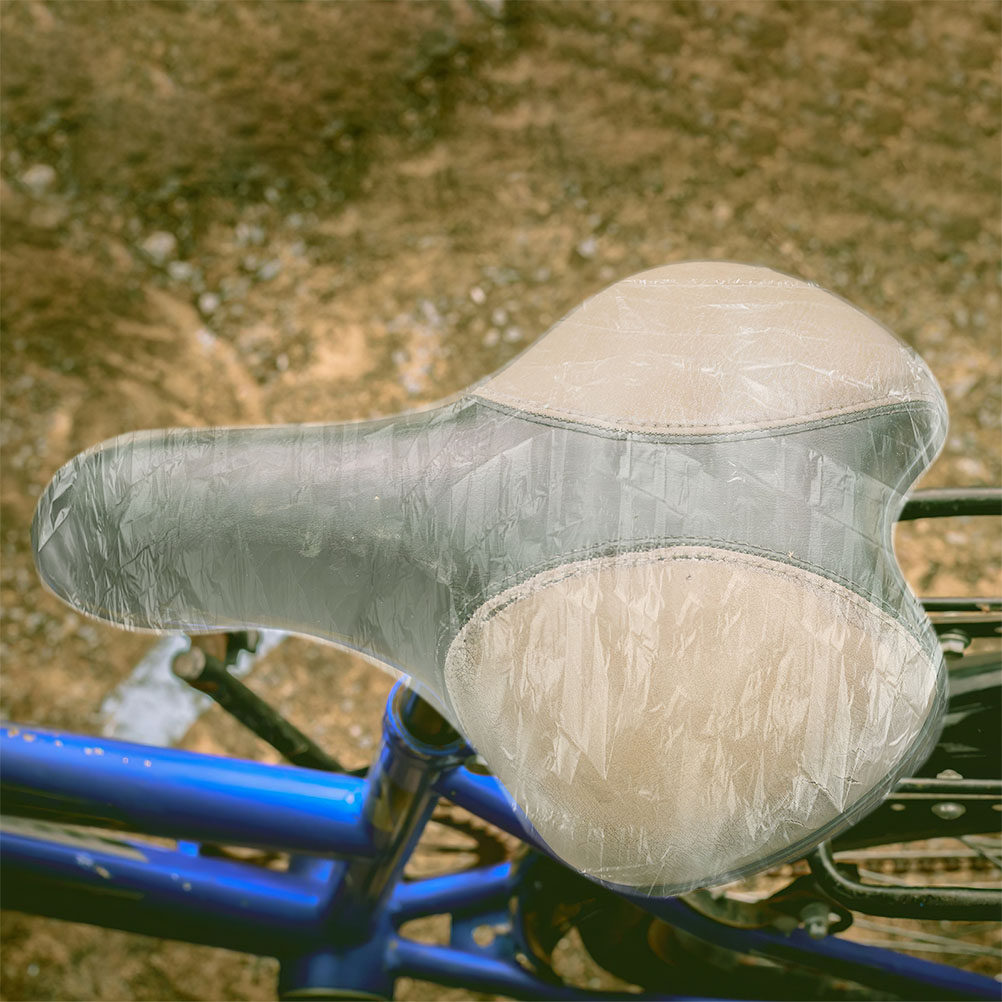 100 ชิ้น ผ้าคลุมเบาะกันน้ำแบบส - Cycling Commute In Rain บทวิจารณ์และราคา