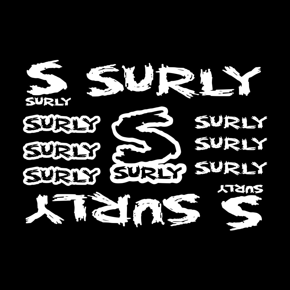 สติกเกอร์ติดเฟรมจักรยาน Surly  - Cycling Quote บทวิจารณ์และราคา