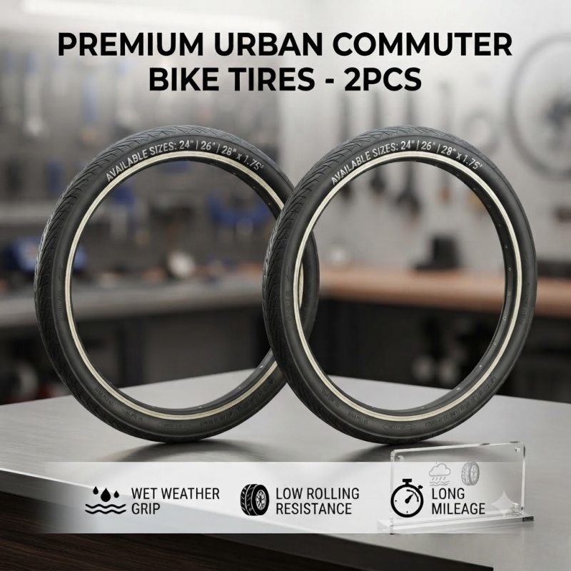 ยางจักรยาน 2 ชิ้น ขนาด 24 26 2 - Cycling In City บทวิจารณ์และราคา
