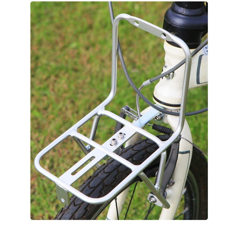 ตะกร้าหน้าจักรยานแบบพับได้ขนาด - Cargo Rack Aluminum บทวิจารณ์และราคา
