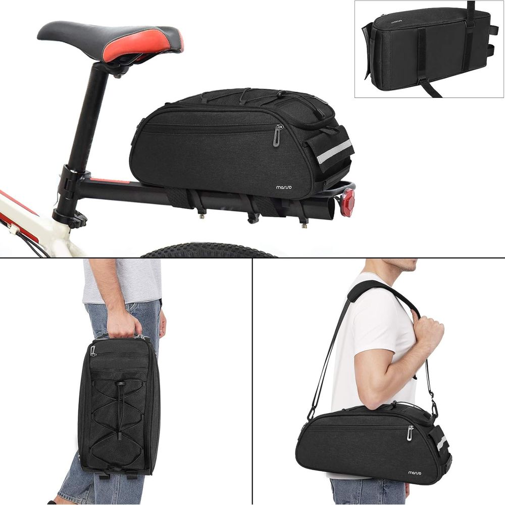 กระเป๋าใส่จักรยานแบบกันน้ำ กระ - Panniers Waterproof Rear บทวิจารณ์และราคา