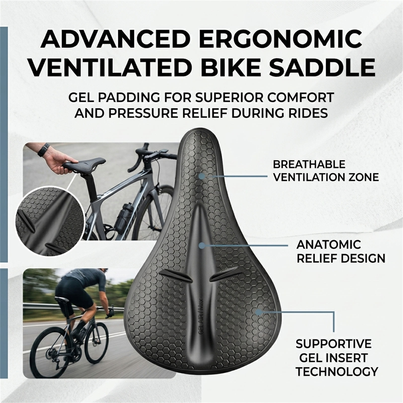 ฝาครอบที่นั่งจักรยานซิลิโคนหนา - Commuter Cycling บทวิจารณ์และราคา