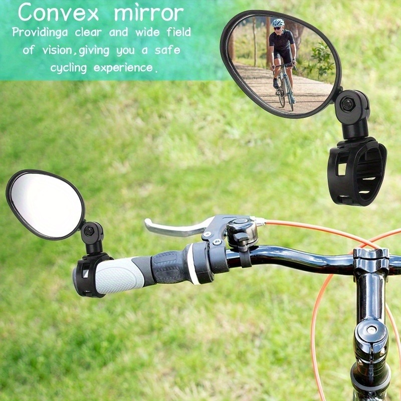 กระจกมองหลังจักรยาน 1/2 ชิ้น อ - Mirror Handlebar Convex บทวิจารณ์และราคา