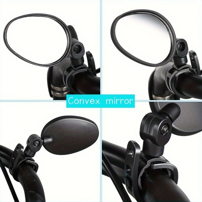 กระจกมองหลังจักรยาน 1/2 ชิ้น อ - Mirror Handlebar Convex บทวิจารณ์และราคา