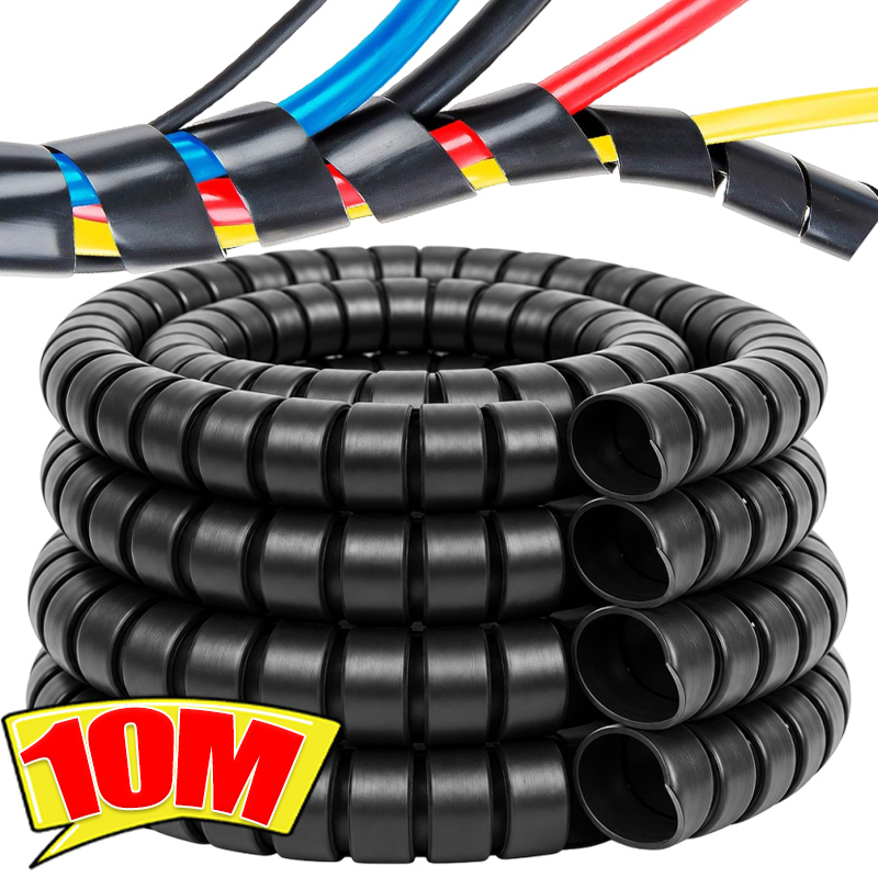 ท่อเก็บสายไฟแบบเกลียว ปลอกหุ้ม - Cable Lock Flexible บทวิจารณ์และราคา