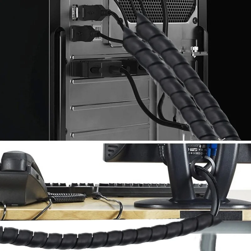 ท่อเก็บสายไฟแบบเกลียว ปลอกหุ้ม - Cable Lock Flexible บทวิจารณ์และราคา