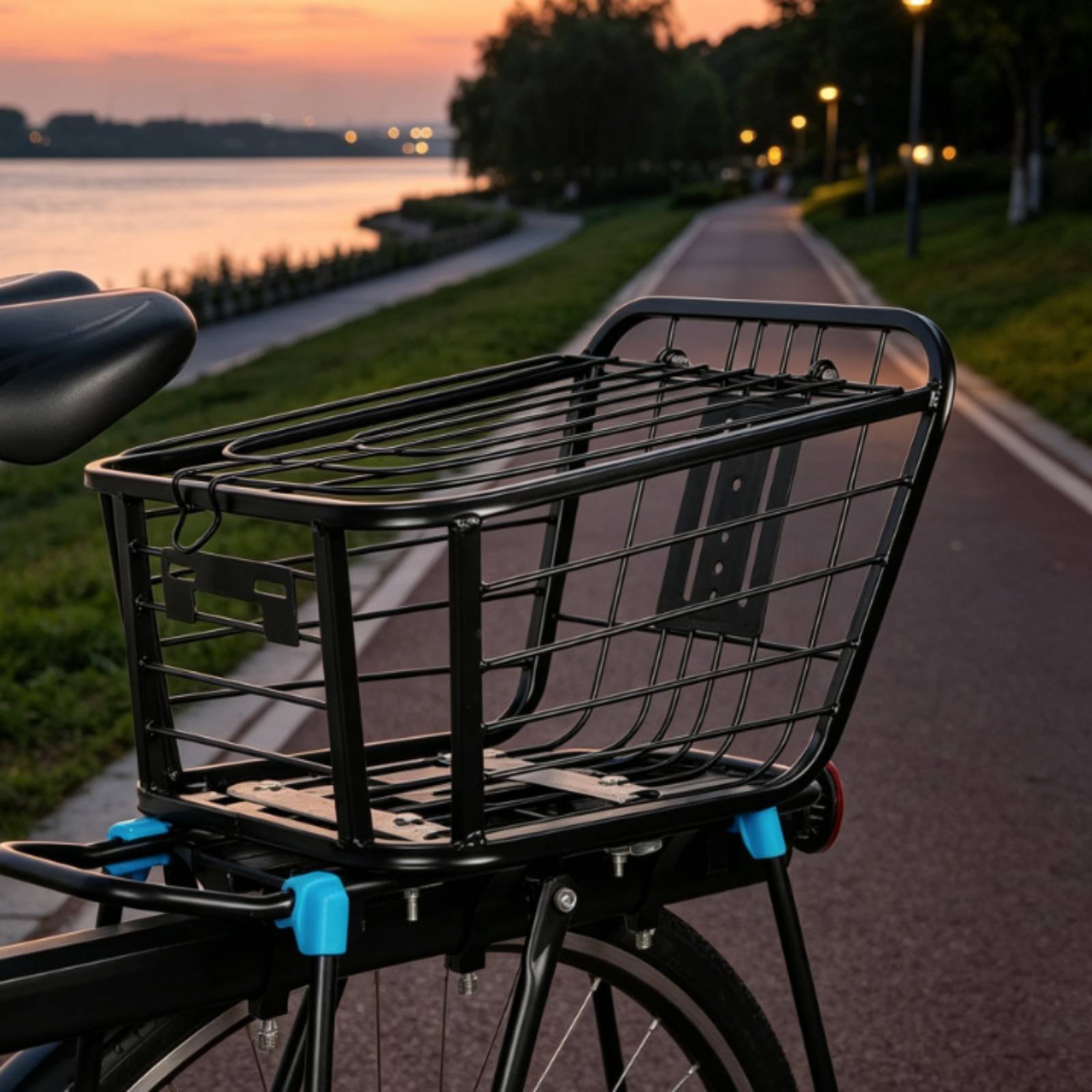ตะกร้าจักรยานแบบพับได้ ตะกร้าห - Cycling Commute Gear บทวิจารณ์และราคา