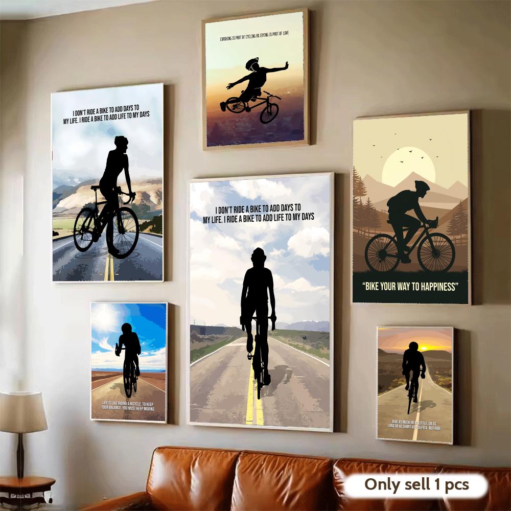 คำคมสร้างแรงบันดาลใจในการปั่นจ - Cycling Quote บทวิจารณ์และราคา