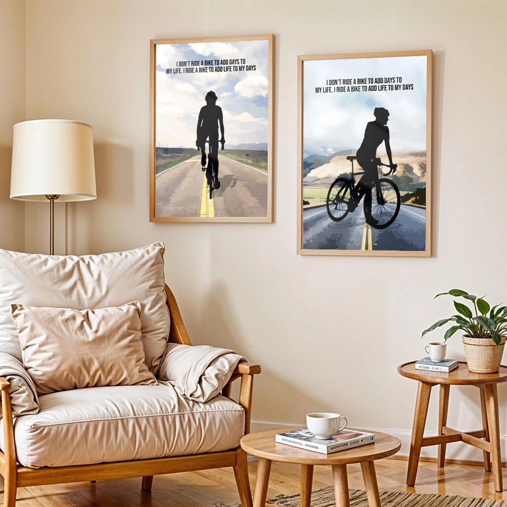 คำคมสร้างแรงบันดาลใจในการปั่นจ - Cycling Quote บทวิจารณ์และราคา
