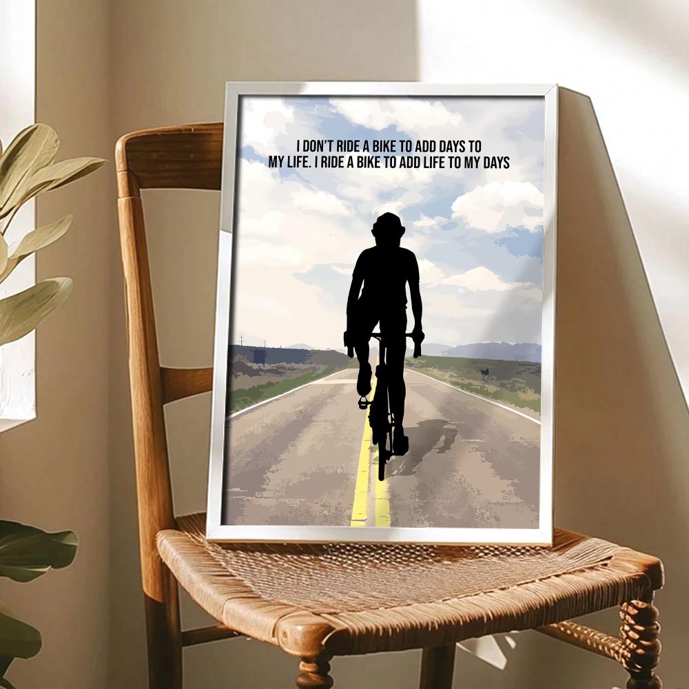 คำคมสร้างแรงบันดาลใจในการปั่นจ - Cycling Quote บทวิจารณ์และราคา