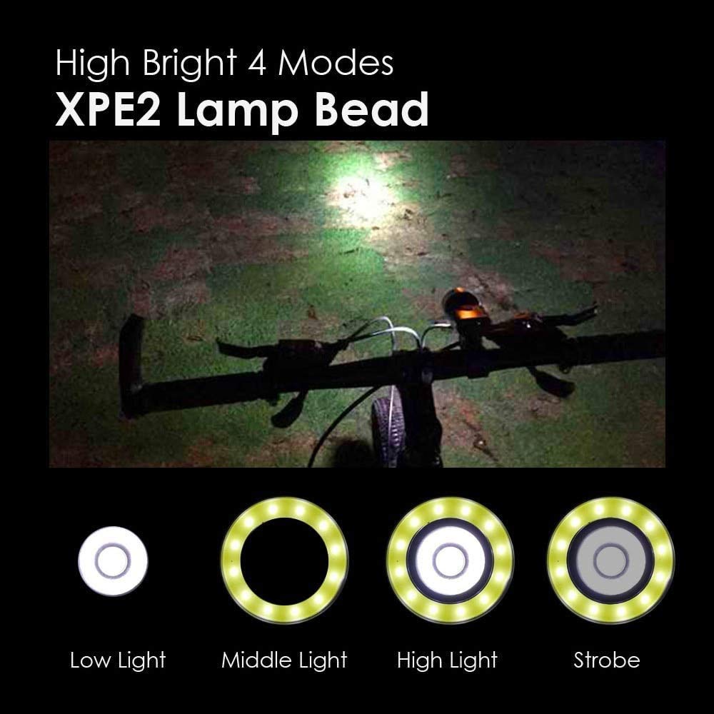 ชุดไฟจักรยาน LED กันน้ำแบบชาร์ - Cycling Commute Gear บทวิจารณ์และราคา
