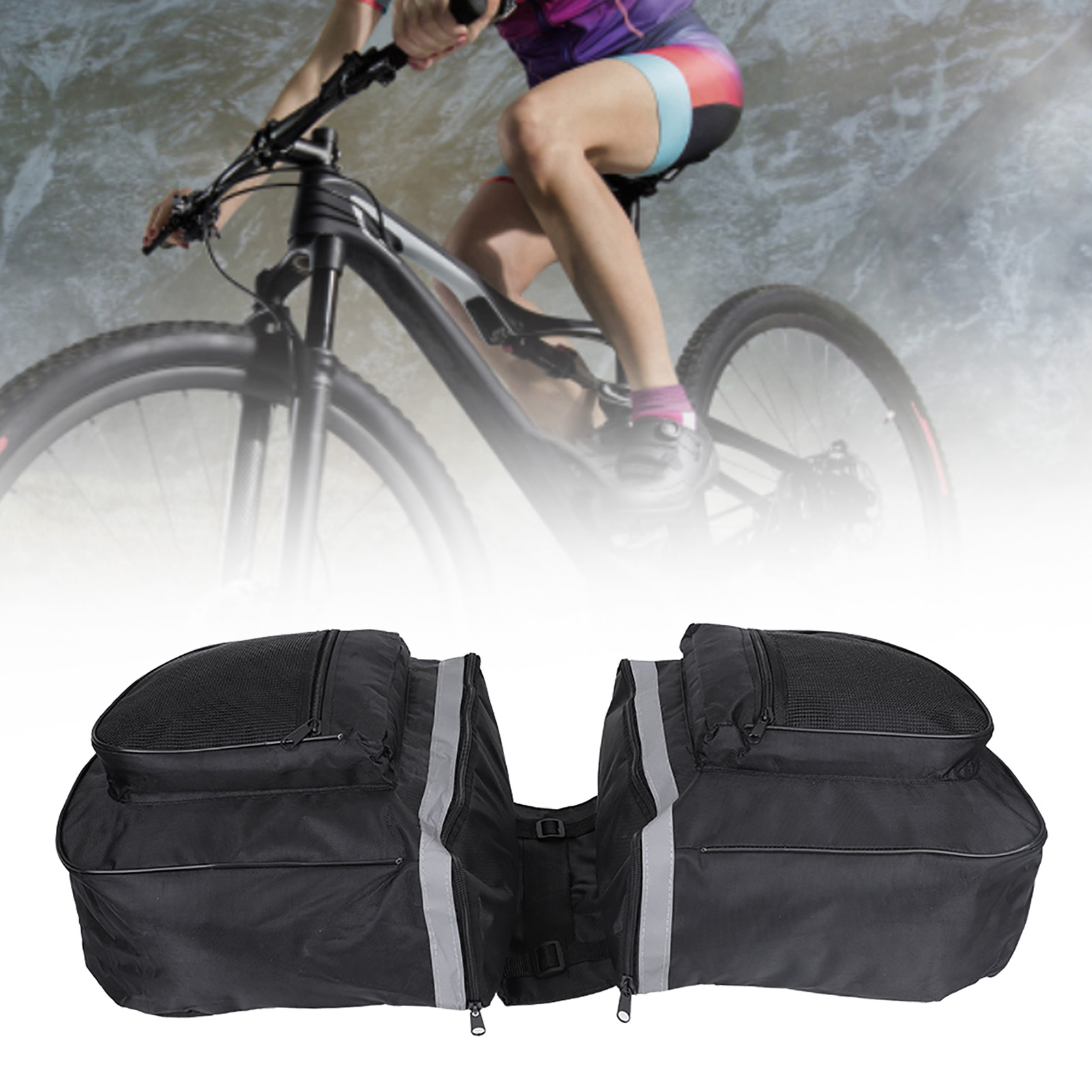 25L กันน้ำจักรยานเสือภูเขาแร็ค - Panniers Waterproof Rear บทวิจารณ์และราคา