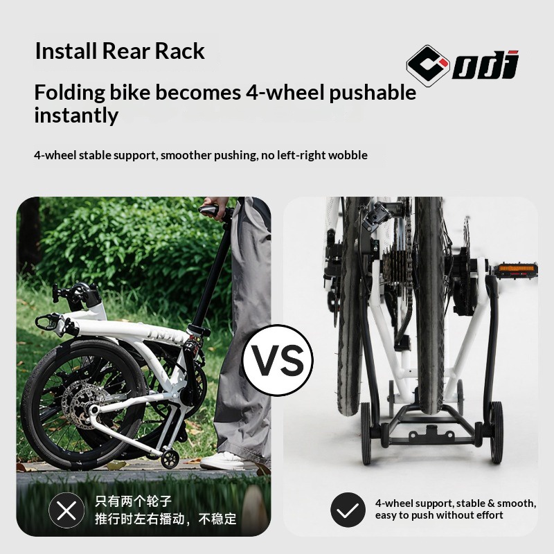 แร็คหลังแบบพิเศษ ODI สำหรับจัก - Cargo Rack Aluminum บทวิจารณ์และราคา