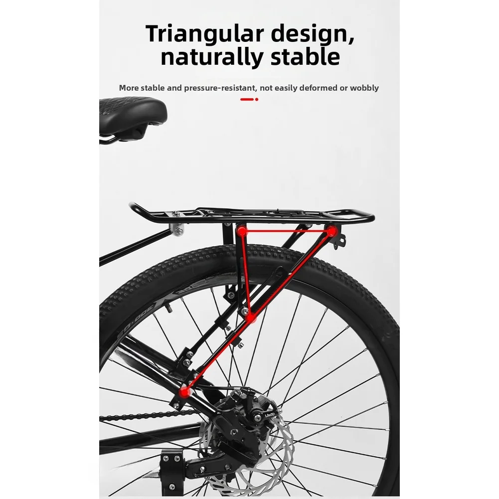 แร็คท้ายจักรยานสำหรับดิสก์เบรก - Cargo Rack Aluminum บทวิจารณ์และราคา