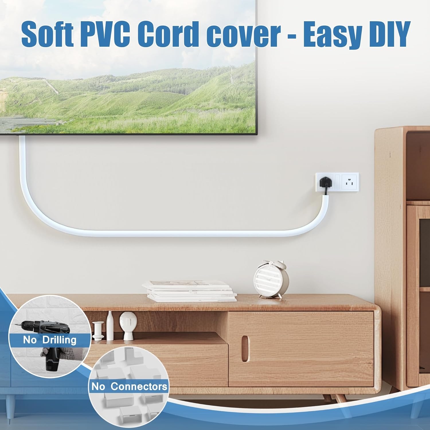 1 ชิ้น ที่ครอบสายไฟแบบยืดหยุ่น - Cable Lock Flexible บทวิจารณ์และราคา